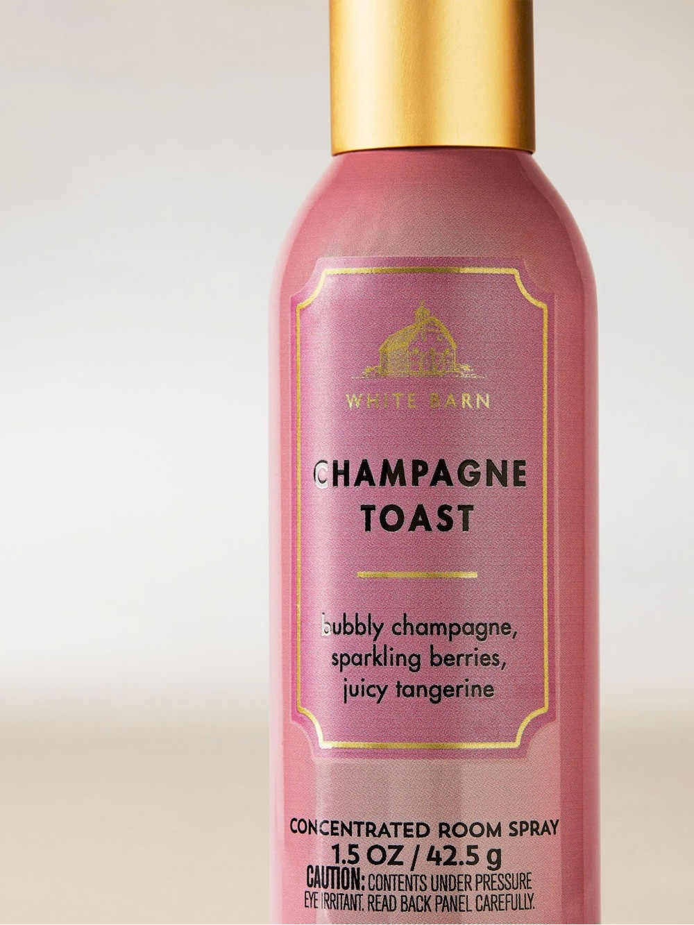 BBW/White Barn Champagne Toast Room Spray - Pink and Gold